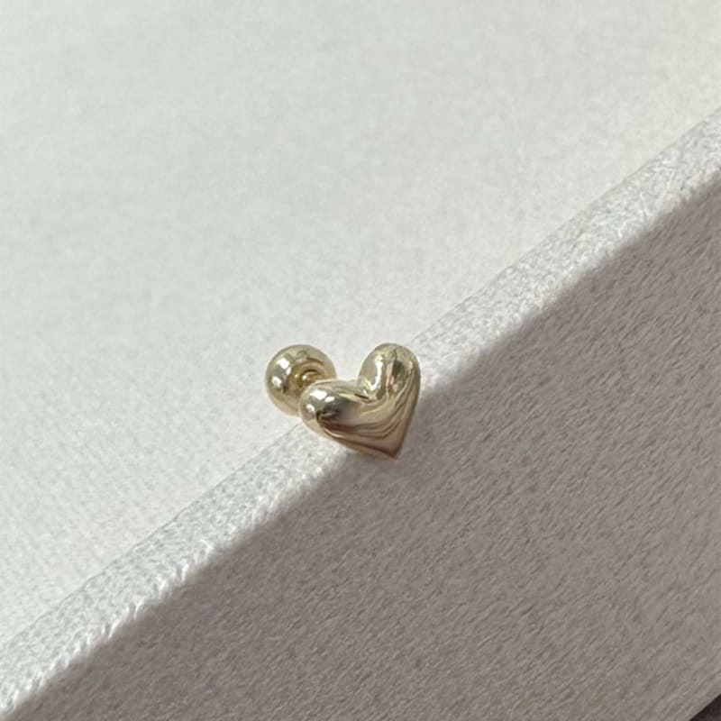 Youngglow 14k Volume Heart Piercing