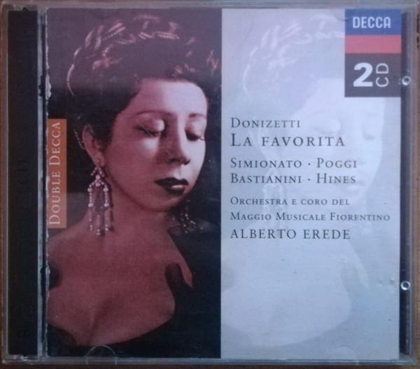 CD DONIZETTI, BASTIANINI, SIMIONATO, P - Donizetti: La Favorita  4524692 Decca 1996 Germany Classical Used