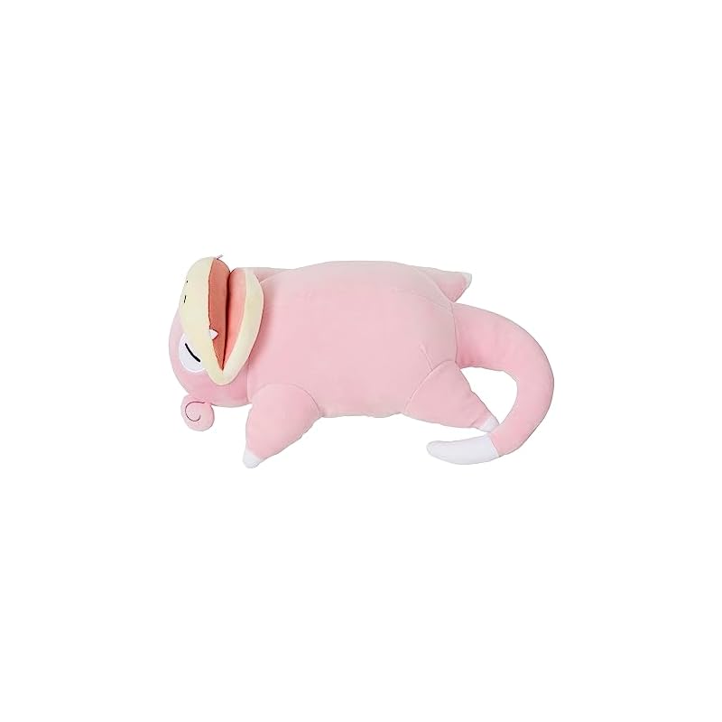 Pokémon Center Original Mochi Plush Toy: Pokémon Sleep - Sleeping Slowpoke 38 x 27 x 15 cm (H x W x D)
