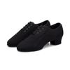 Männer und Frauen Oxford Tuch Mesh Modern Jazz Low Heel Training Tanzschuhe Yoga Professionelle Tanzschuhe