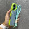 Applicable To iPhone11promax Simple Transparent Card Case Mobile Phone Case Lanyard Apple 11 Silicone 11 Anti-drop 11 Sets