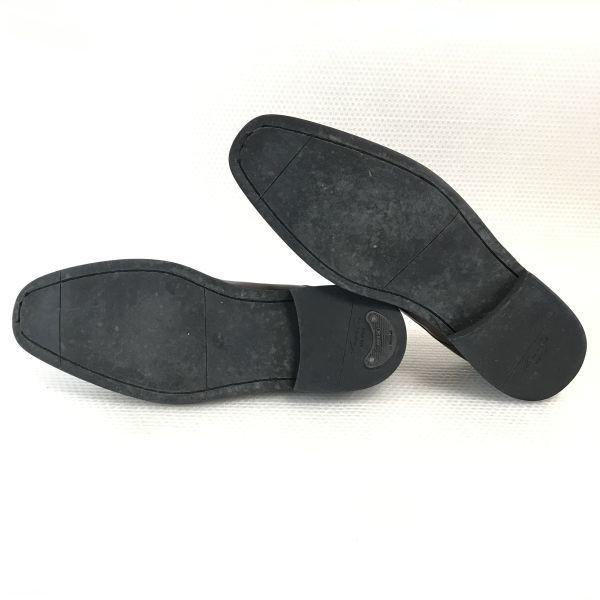 Kenneth Cole Leder Straight Cap Toe Schuhe Größe 9 26.5-27.0 Braun Derby Business Kleiderschuhe(GEBRAUCHT)