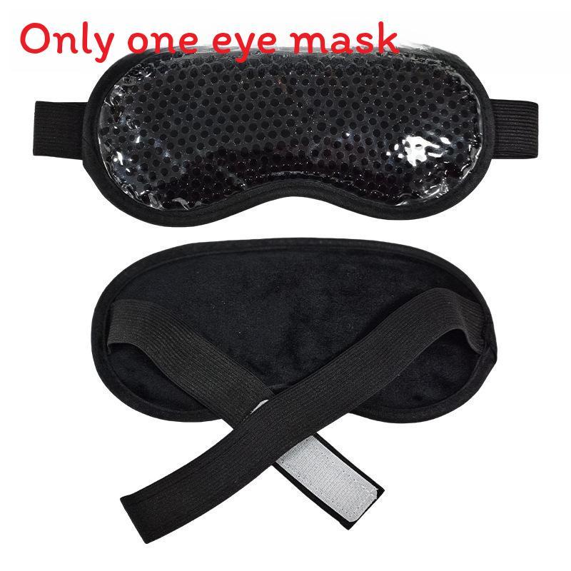 

Cold Hot Gel Eye Mask With Reusable Gel Beads For Relaxation And Eye Care чорний