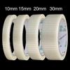 20-80M Glasfaser Transparentes Netzband für Holz Kunststoff Glas Metall Batterie Isolierband Wasserdicht Einseitig Paketband