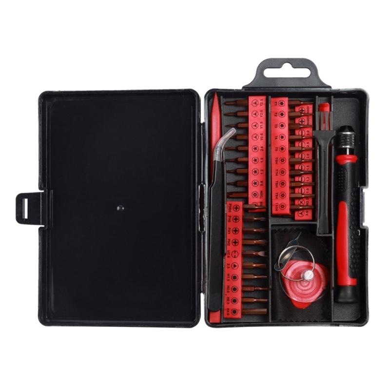 Pack of 49 Practical Miniature Screwdriver Set Hand Tool Screwdriver Set For Comprehensive Device And Appliance Care