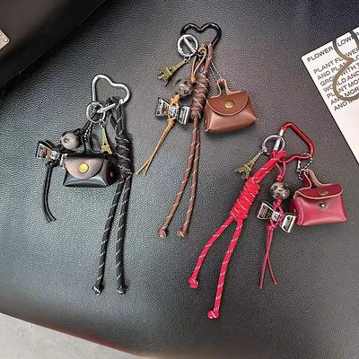Ins Kreativer Süßer Cooler Stil Mode Tasche Hängedekoration Handyhülle Anhänger Schlüsselanhänger Dekoration Hängekette