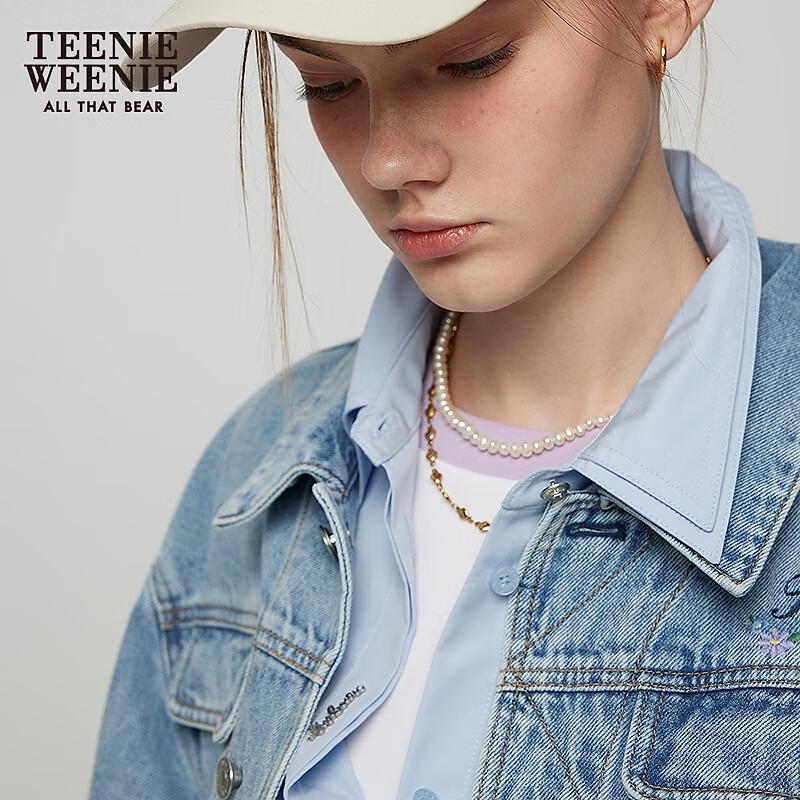 Teenie Weenie Women's Casual Denim Jacket