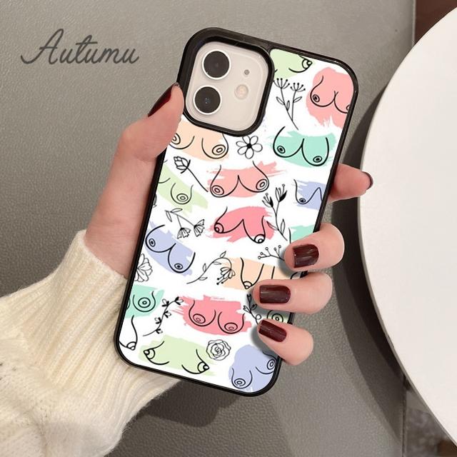 Female Body Aesthetic Art Phone Case for iPhone 11 12 13 14 Pro Max Mini XR XS SE 2020 6S 7 8 Plus Samsung Galaxy S21 S22 Cover
