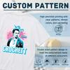 Miami Vice Crockett T-Shirt 80's Retro TV Adult Regular Fit Graphic Tee