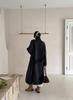 Stand Collar Belted Elegant Double-Sided Wool Coat - Women's Autumn/Winter 2025 Collection