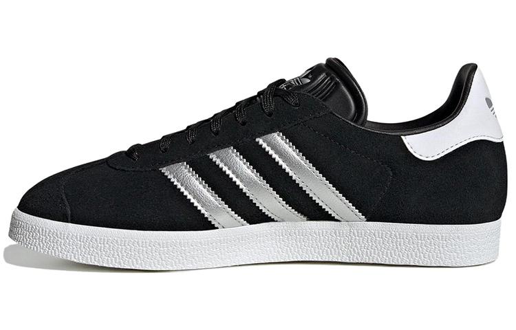Gazelle Wmns Adidas Originals  Black Silver Metallic  ID7007 41⅓