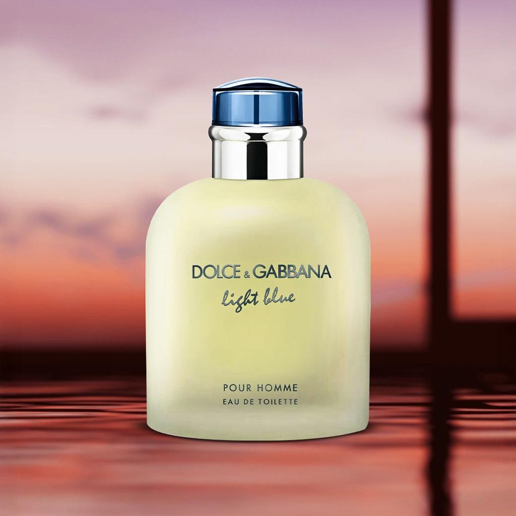 Dolce & Gabbana Light Blue Eau De Toilette Spray for Men 4.2oz-3423473020516