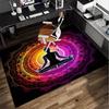 Moonlit Meditation Office Rug Chair Mat, Entryway Carpet, Suitable for Front Door, Bedroom, Living Room, Desk, Holiday Gift