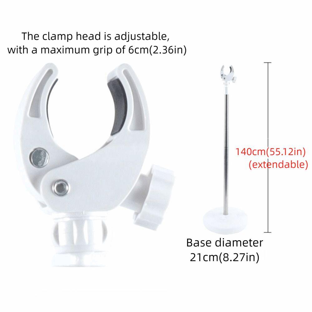 Hands Free Vertical Hair Dryer Holder Retractable Hairdryer Storage Rack  Bathroom