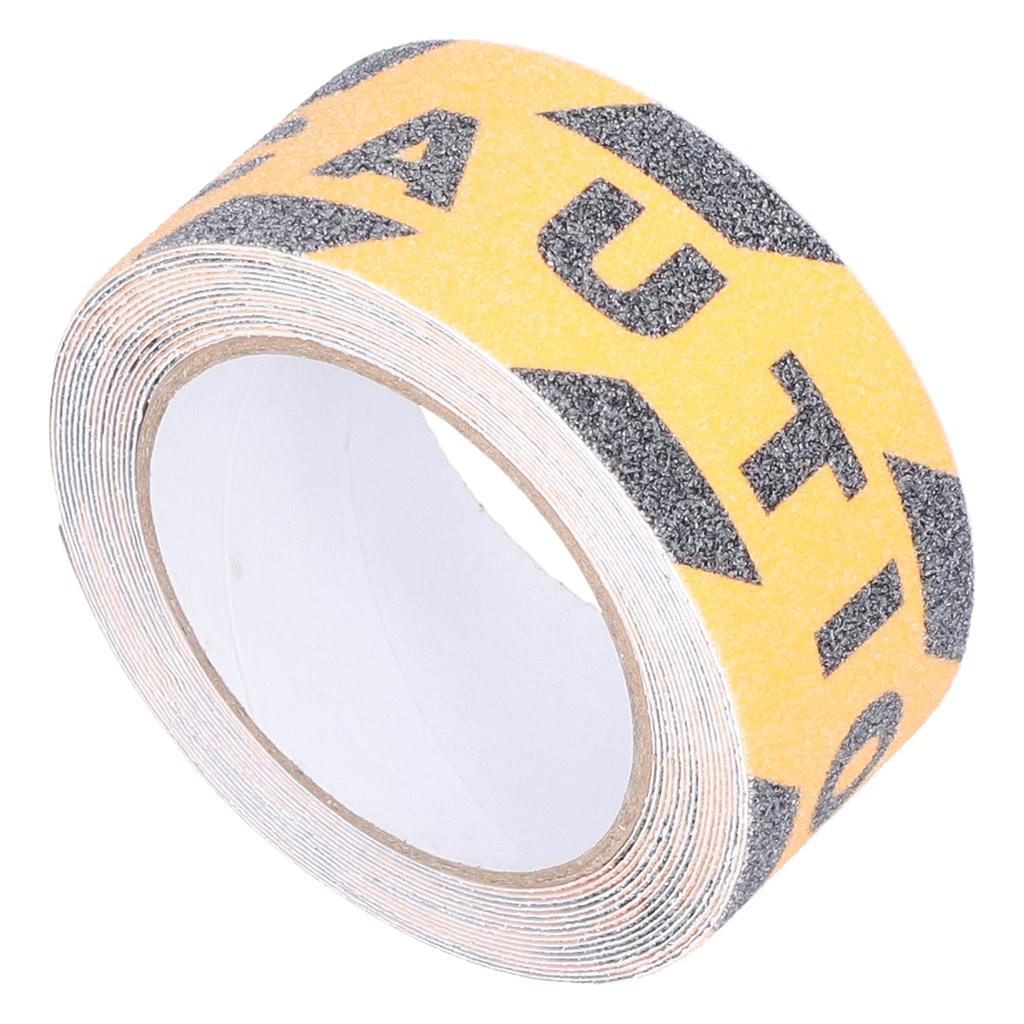 AntiSlip Tape NonSlip Waterproof PVC Caution for Step Stair Floor Outdoor Black and Yellow