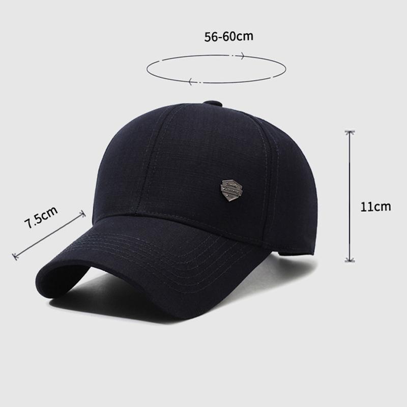 Jarní podzimní pánská kšiltovka středního věku Sunshade Old Man Cap Outdoorová sportovní čepice