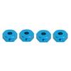 4pcs 1Celsius10 RC Wheel Hex Hubs Nut 14mm Aluminum Wheel Hex Drive Hub for AMMRA Big Rock for Typhon for Senton
