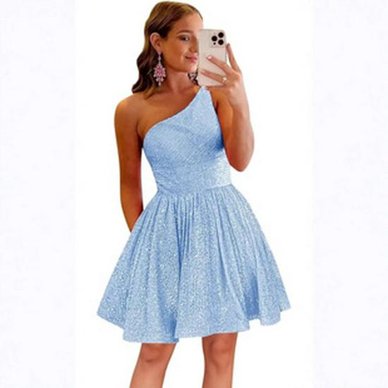 Elegant Blue Evening Gown for Women - Spring 2026