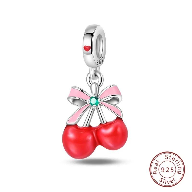 Fashion 925 Silver Colorful Butterfly Dragonfly Hummingbird Spring Series Charms Beads Fit 925 diy Bracelet Jewelry