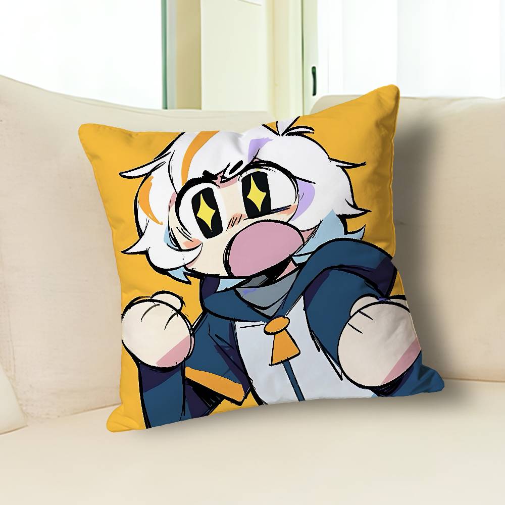 Cute C-Chuy M-Mines Anime Celebrity Merchandise All-Match Printed Pillow Case Sofa Car Office Room Decoration Protector