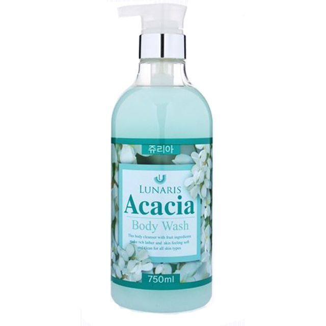LUNARIS KTLTJTAG Body Wash Acacia Body Cleanser Shower 750ml