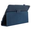 Tablet Case For iPad 10.2 (2021)/(2020)/(2019) Litchi Texture Bi-Fold Stand Leather Cover
