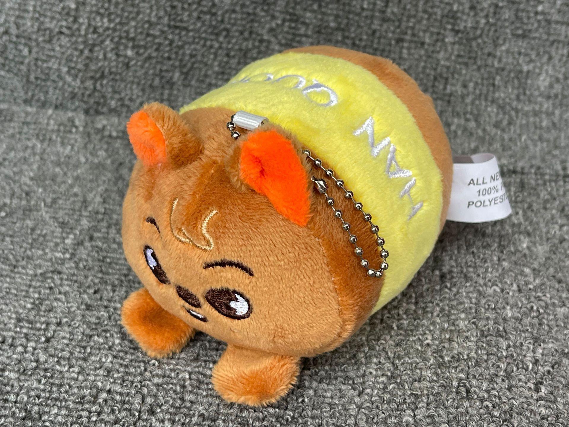 

ОСТАВАЙСЯ ПОБЕДОЙ Брелок: Куклы SKZ Мини Феликс и Бан Чан 6.0x7.5x9.0 cm