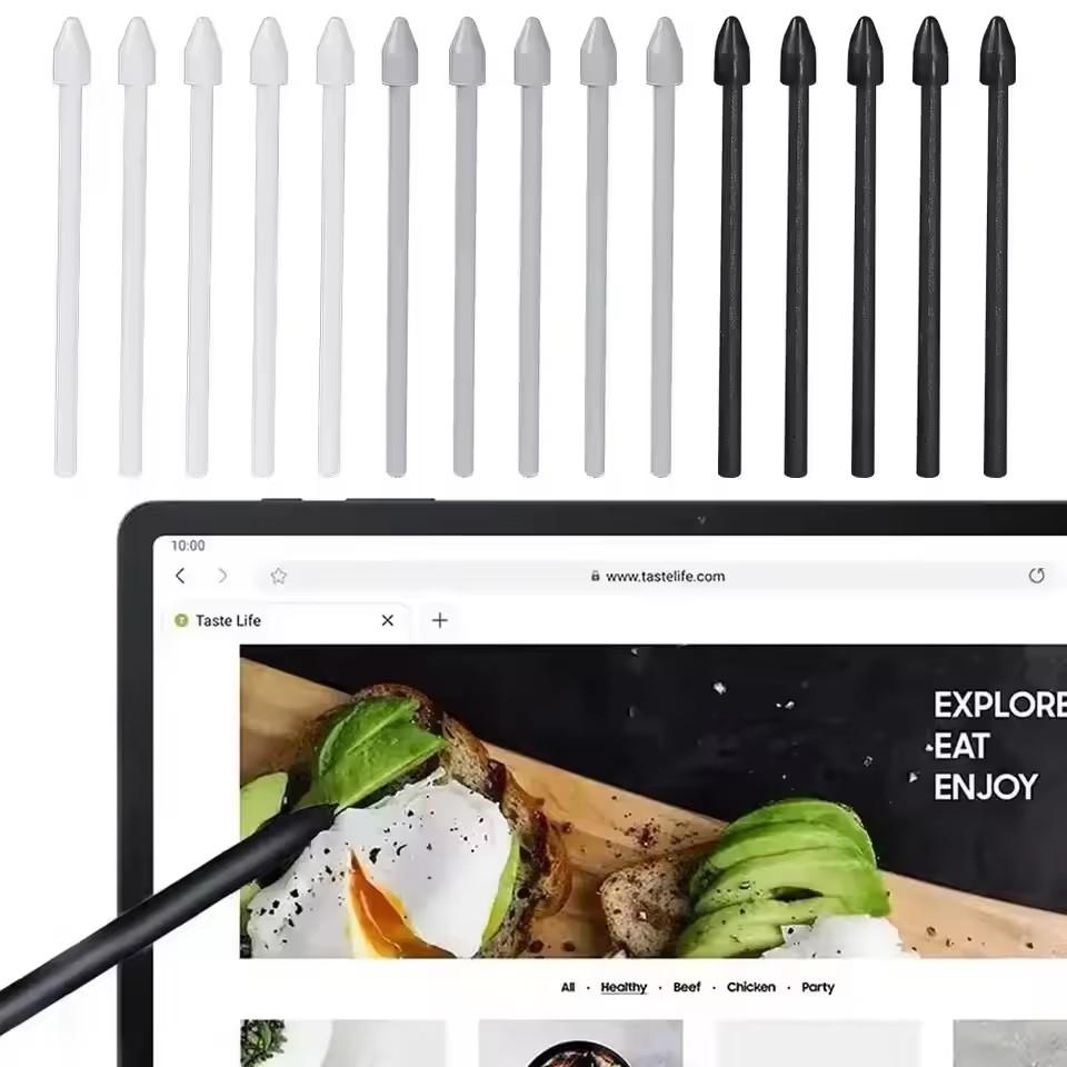 Pencil Tips for Galaxy Tab S6 Lite S6 S9 S20 Stylus Pen Replacement Tip Nib for Samsung Galaxy Tab S7 Fe S8+ S8 Ultra Spare Nibs