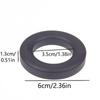 Ft240-43 Toroid Ferrite Core Ferrite Bead Ring American Rf Ferrite Magnetic Ring High-Frequency Magnetic Core Diy Choke Balun