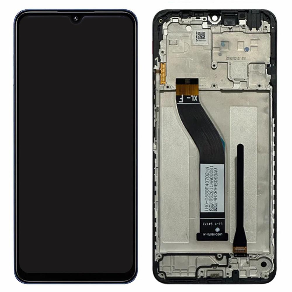 LCD Screen and Digitizer Assembly+Frame For Xiaomi Redmi 14C 4G/14R 5G/Poco C75 4G,Grade B Replacement Part (Without Logo)