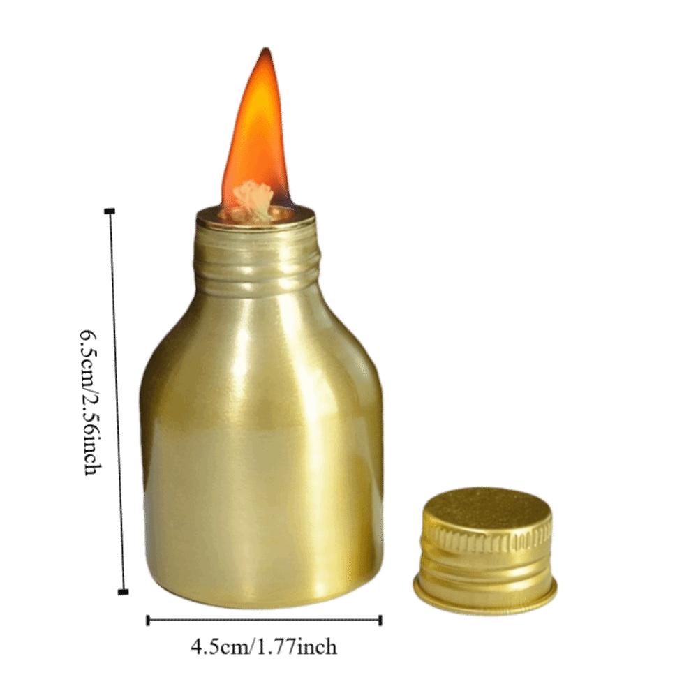Aluminum Zinc Zinc Alloy Burner Stove 50ml Capacity Heating Burner Liquid Burner Lamp Outdoor Survival