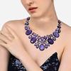 Necklace Amethyst Quartz Gemstone Handmade Ethnic Silver Jewelry 18-20''