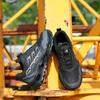Rotating Button Safety Work Shoes For Men Steel Head Boots Male Indestructible Construction Non Slip Light Work Shoes