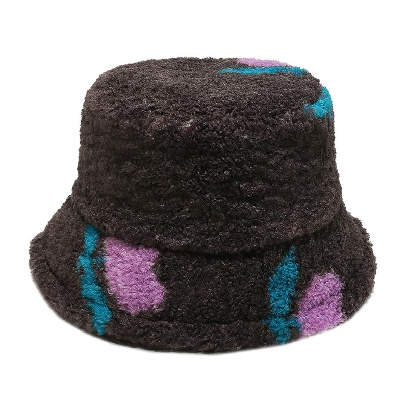 Faux Shearling Fisherman Hat Windproof Winter Beanies For Outdoor Activities And Cold Weather Protections