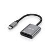 2-in-1 Type-C OTG Adapter Aluminum Alloy TF/SD Card Reader for Mobile Phones & Tablets USB Flash Drive