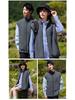 Customized Logo Fleece Vest for Education and Training Institutions - Stand-up Collar Sleeveless Outerwear