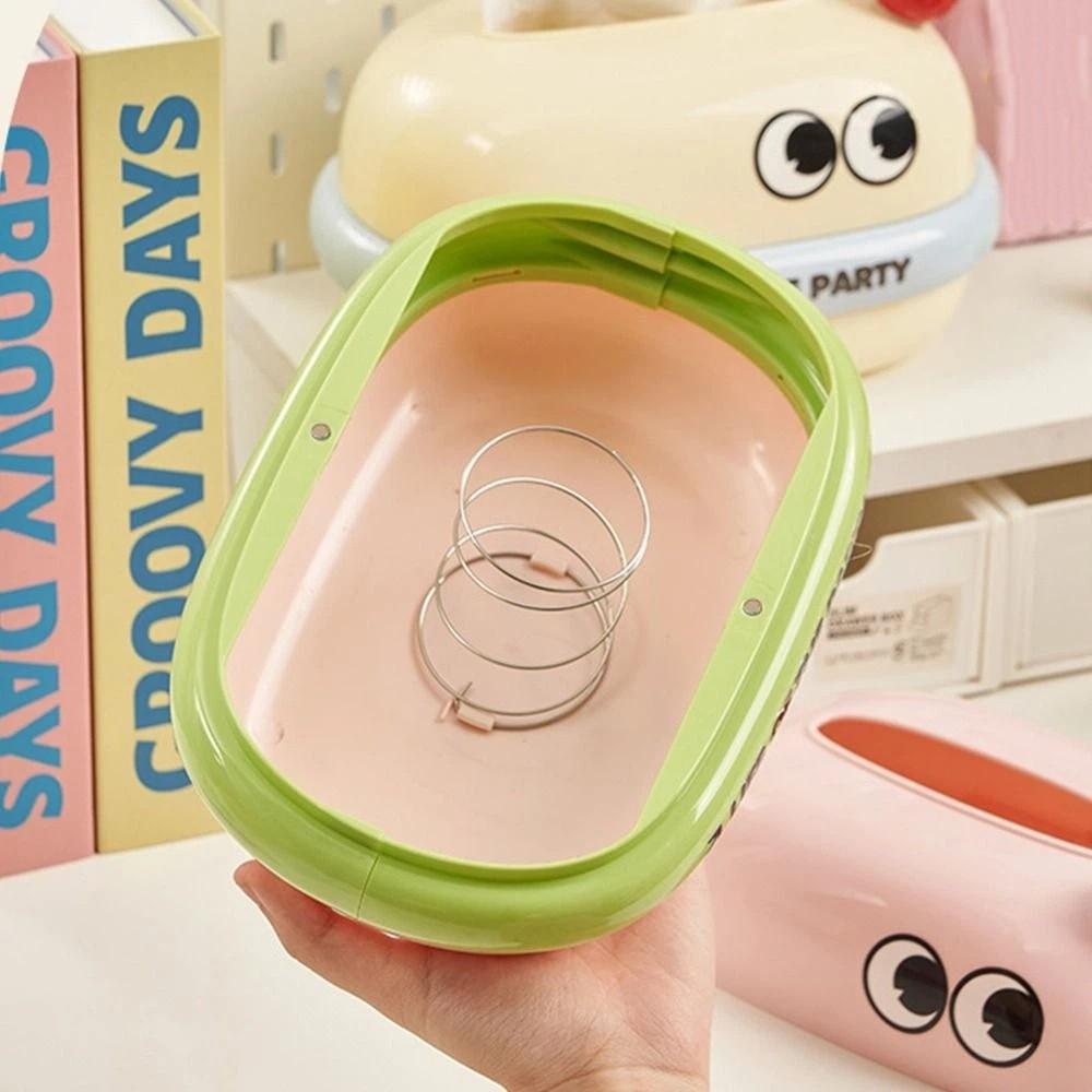 Creative Cartoon Tissue Box Big Eye Cute Tissue Storage Box Paper Towel Holder Home Decoration