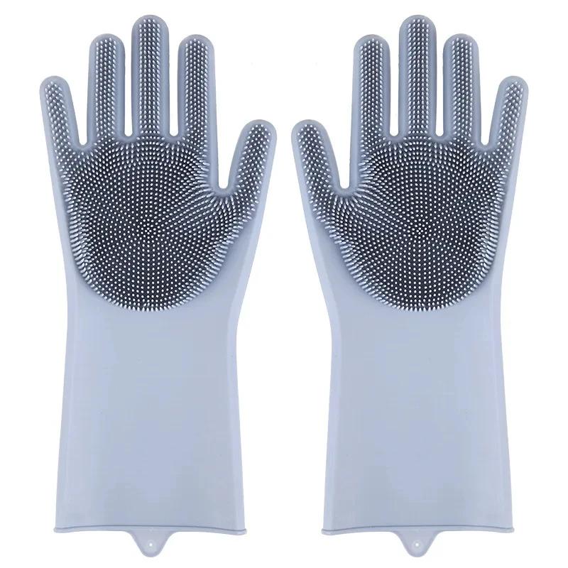 

Pet Bathroom Dog Cats Bath Brush Massage Gloves Soft Rubber Comb Pet Accessories For Cats Shower Cleaning Tools Suppliers