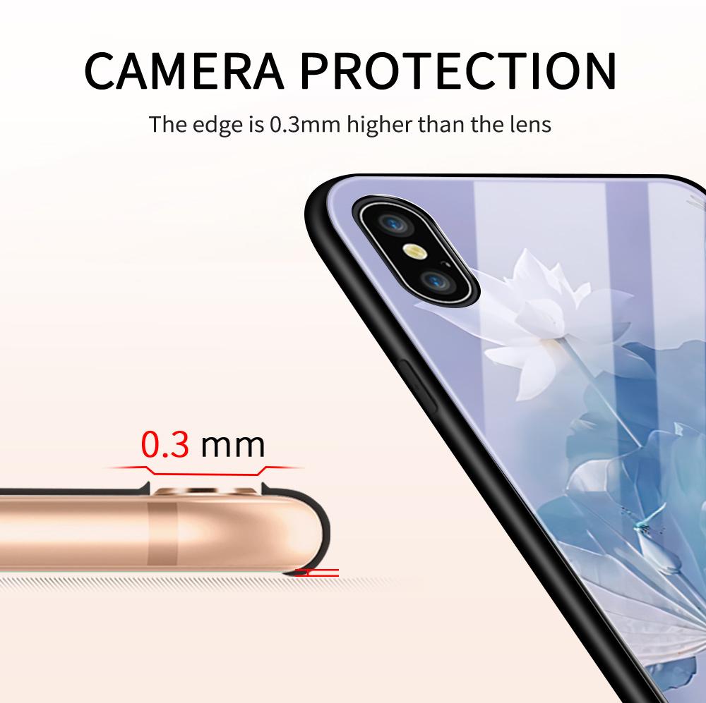 Tempered Glass Phone Case For OPPO Reno13 Reno14 Realme 11 12Pro 14 GTNeo6 C21Y C53 C75 OnePlus Nord2 NordCE3Lite Soft Edge Shockproof Smooth Shell
