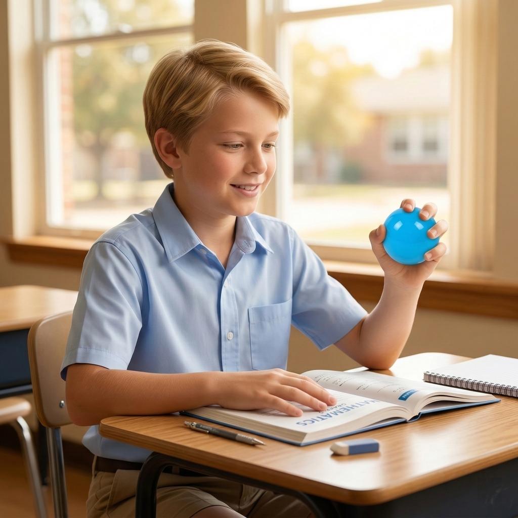 Foam Stress Ball Set Soft Ball for Hand Exercise Sensory and Relaxation for Office Home School Use