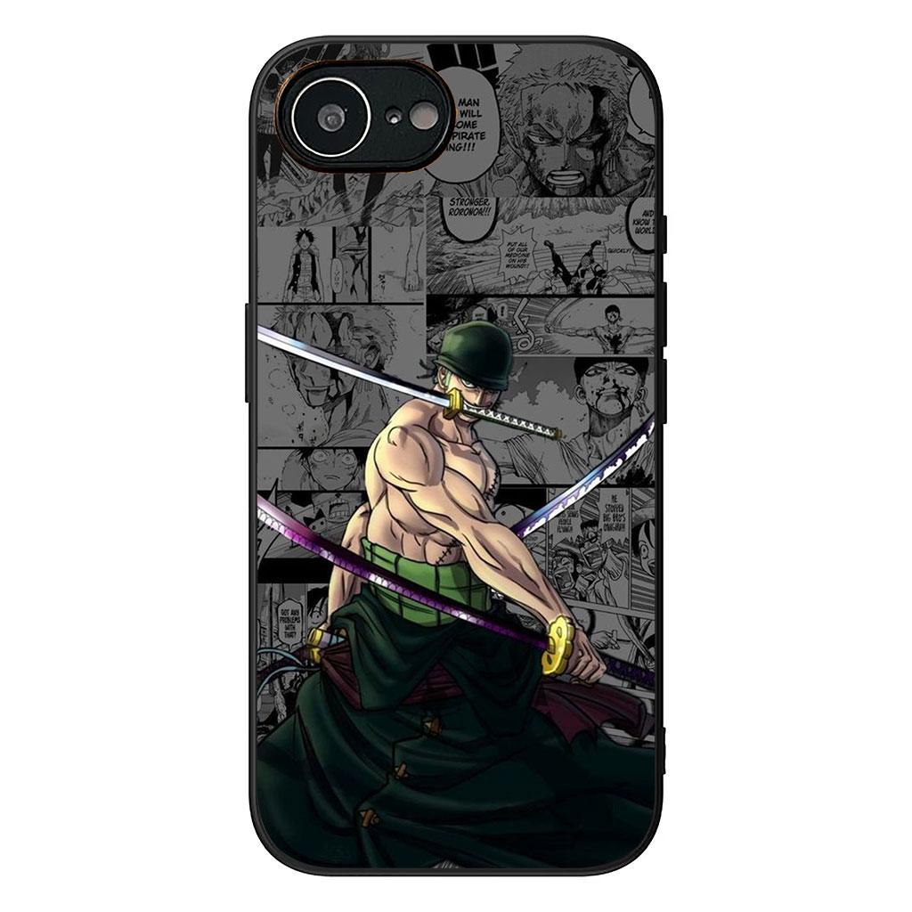 Shanks Luffy Zoro One Pieces Phone Cover for Apple iPhone 17 16 11 Pro XS Max XR 6 7 8 Plus 16E SE 2020 Air 5 SE2 Case