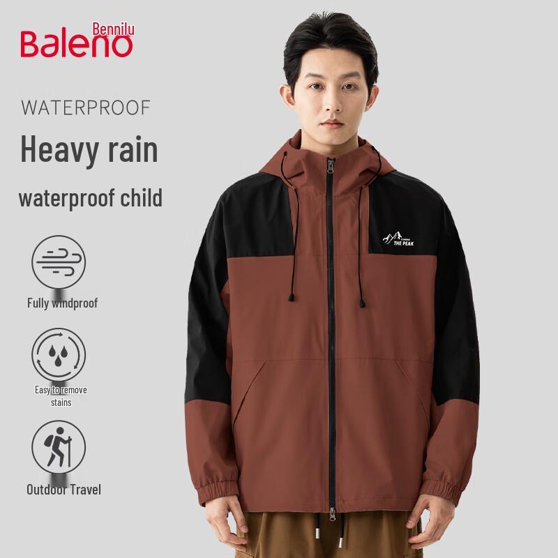 

Baleno Men s JPB Mountaineering Casual Windbreaker Jacket 4XL