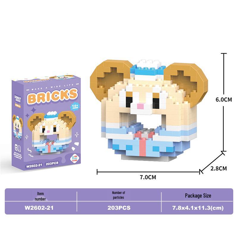 Santa Claus Micro Bricks Educational Toy - Compatible with LEGO, Building Blocks for Kids