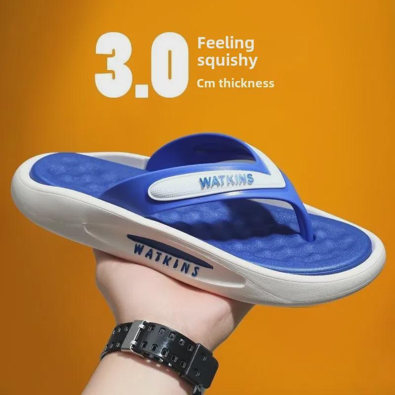 Pánské trendy žabky se silnou podrážkou: Měkké, pohodlné plážové sandály na léto