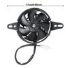 12V Motorcycle Cooling Fan Oil Cooler Engine Electric Radiator For Honda Suzuki Kawasaki ATV Accessories