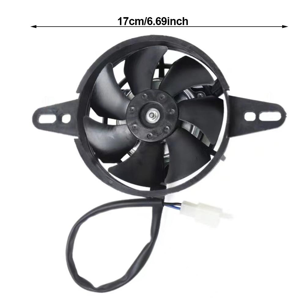 12V Motocyklový chladicí ventilátor Chladič oleje Motor Elektrický chladič Pro Honda Suzuki Kawasaki ATV Příslušenství