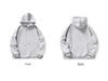 Unisex Heavyweight Hoodie: Solid Color American Street Style for Autumn/Winter