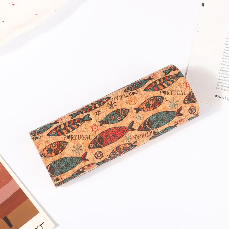 Estilo Japonés Resistente a la Presión Mural de Corcho Antiguo Estuche Retro para Gafas Almacenamiento Magnético Portátil para Miopía Caja Sunglassex para Unisex