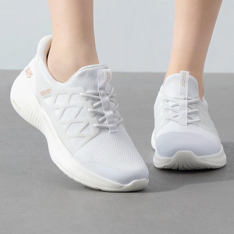 

Skechers Women s Casual Fashion Sneakers 117507-WHT US 8.5