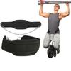 Cinturón de neopreno para levantamiento de pesas, cinturón de gimnasio para la espalda con cadena para fitness, culturismo, dominadas, entrenamiento de fuerza, correa de cintura con carga